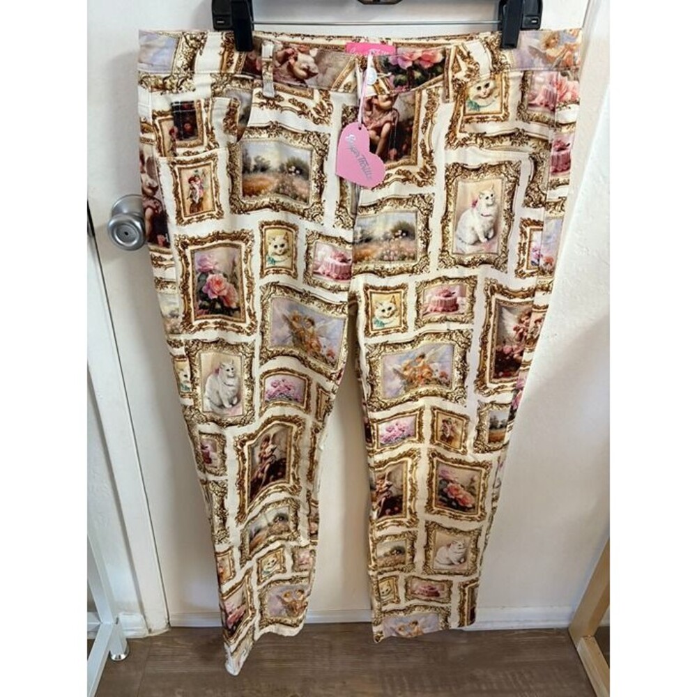 Sugar Thrillz by Dolls Kill "Regal Moments" High Waist Jeans